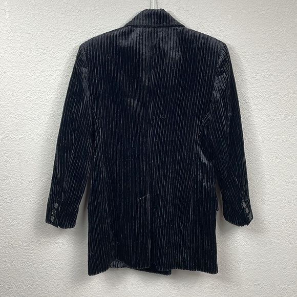 New Isabel Marant Dita Double Breasted Corduroy Ribbed Stretch Velvet Blazer 40 - Picture 10 of 16